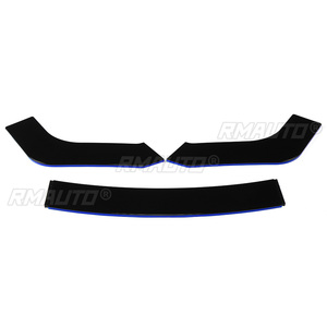 3 piezas de difusor divisor de parachoques delantero universal para Infiniti Q50 Q60 Q70 G25 G37, para AUDI A3 A4 A6 A8 Q3 Q5 Q7 RS5 RS6 RS7 - Product Image 3