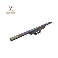 Rideau lumineux LED 100 cm, barre lumineuse à matrice de pixels LED 100 W, DMX, activé par le son, pour discothèque, club, fête