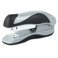 Agrafeuse manuelle de bureau élégante S5023B en plastique avec boîte de rangement pour agrafes