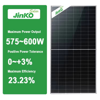 Pour module photovoltaïque bifacial HBC BIPV Solar Tiger Pro 72HL4-BDV 575W-600W, panneaux solaires d'énergie renouvelable