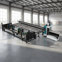 Découpeuse laser numérique CNC automatique de tubes LX62TUB haute précision 6m, machine de découpe laser à fibre 6000W 3000W pour tuyaux et tubes métalliques