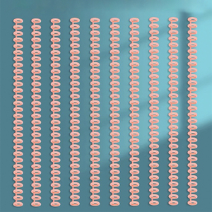 A4 Plastic <strong>Binding</strong> Spiral Strip 30-Hole Circle Ring Book Binder PVC <strong>Double</strong> <strong>Loop</strong> <strong>Wire</strong> Stationary Coiled Paper Booking Coil in Box - Product Image 5