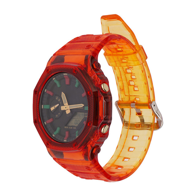 22mm Resin Sports Watch Strap - Large Case Watch Compatible