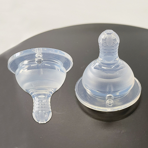 Tétine en silicone de qualité alimentaire sans BPA à col large pour <span class=keywords><strong>biberon</strong></span> de 0 à 12 mois Ventes au comptant - Product Image 3