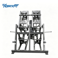 Bickfit BH1052 Machine à presser les jambes et à faire des squats à charge libre en acier avec fonctions de sécurité réglables et construction robuste
