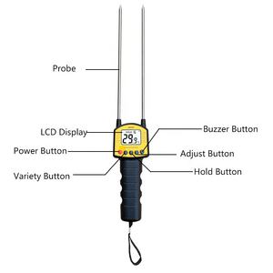Digital <span class=keywords><strong>medidor</strong></span> de <span class=keywords><strong>humedad</strong></span> cereales <span class=keywords><strong>medidor</strong></span> de <span class=keywords><strong>humedad</strong></span> AR991 Sensor inteligente para uso en maíz trigo granos de arroz harina de trigo rape de semillas - Product Image 2
