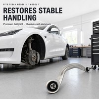 Vente en gros de bras de suspension inférieurs en aluminium OE, paire de bras de suspension, ajustement direct, ensemble complet, Tesla Model 3 1044359-00
