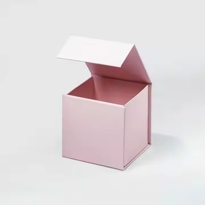 Personalized Custom Design Packaging <b>Gift</b> Box Empty Rigid Paper Folding Magnetic <b>Candle</b> Box Packaging - Product Image 4