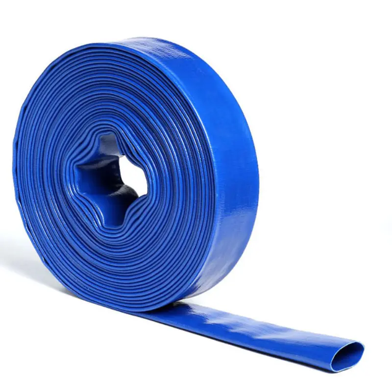 water discharge pvc layflat hose for Pump farm Agriculture Irrigation