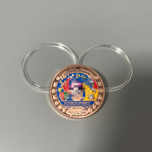 Medaglione da collezione in rame puro .999 da 1 Troy Oz, commemorativo della 30a anniversario della battaglia dei personaggi dei cartoni animati, souvenir rotondo inciso in 3D - Product Image 3