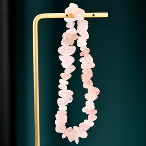 Nuovi Braccialetti Moda 2019 per Donne, Gioielli <span class=keywords><strong>con</strong></span> Perline di Cristallo di <span class=keywords><strong>Quarzo</strong></span> <span class=keywords><strong>Rosa</strong></span> Naturale - Product Image 6