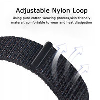 Premium Kalite Nefes Alabilen Kumaş Naylon Döngülü Spor Saat Kayışı Apple IWatch Ultra4 49mm Seri 12 11 10 9 8 7 SE 46mm için