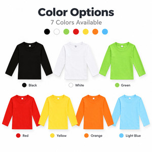 Camiseta de Manga Corta para Niños con Logotipo Personalizado, 150 GSM, Mezcla de Algodón y Poliéster, Cuello Redondo, Deportiva, Ecológica, de Secado Rápido - Product Image 5