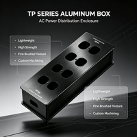 Boîtier en aluminium usiné sur mesure par CNC pour multiprises et amplificateurs – Pièces en aluminium de précision