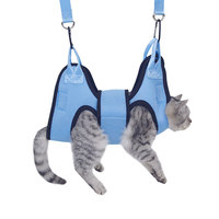 Lit suspendu pour animaux de compagnie PKY, design le plus récent, hamac confortable pour chat, lit balançoire en peluche épaisse et douce pour animaux de compagnie