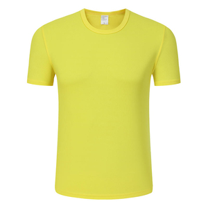 Camisetas de Verano para Hombre, Secado Rápido, Transpirables, Negras, al por Mayor, Baratas, con Logotipo Personalizado, Lisas, Deportivas - Product Image 2