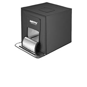 AMBITFUL 80cm Tamaño grande LED Photo Studio Led Light Softbox Photobox Fondo Shooting Tent con papel de fondo de 5 colores - Product Image 1