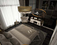 Lit de luxe, vente en gros, ensemble de meubles de chambre d'hôtel, double king size, tissu de luxe, lits rembourrés