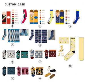 AI-MICH Wholesale Custom Logo <b>High</b> Quality Sports Casual Women <b>Socks</b> Unisex Bulk Cotton Jacquard Crew <b>Socks</b> of Men - Product Image 6