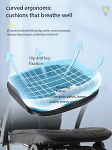 Hospital Home <b>Used</b> Manual Portable Folding Lightweight <b>Wheelchair</b> for Sale - Product Image 5