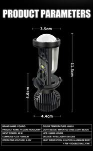 Lentes de Faros LED al Por Mayor a Precio de Fábrica EVITEK, Lente LED Mini Y8, Bombilla de Faro de Proyección Mini H4 - Product Image 6