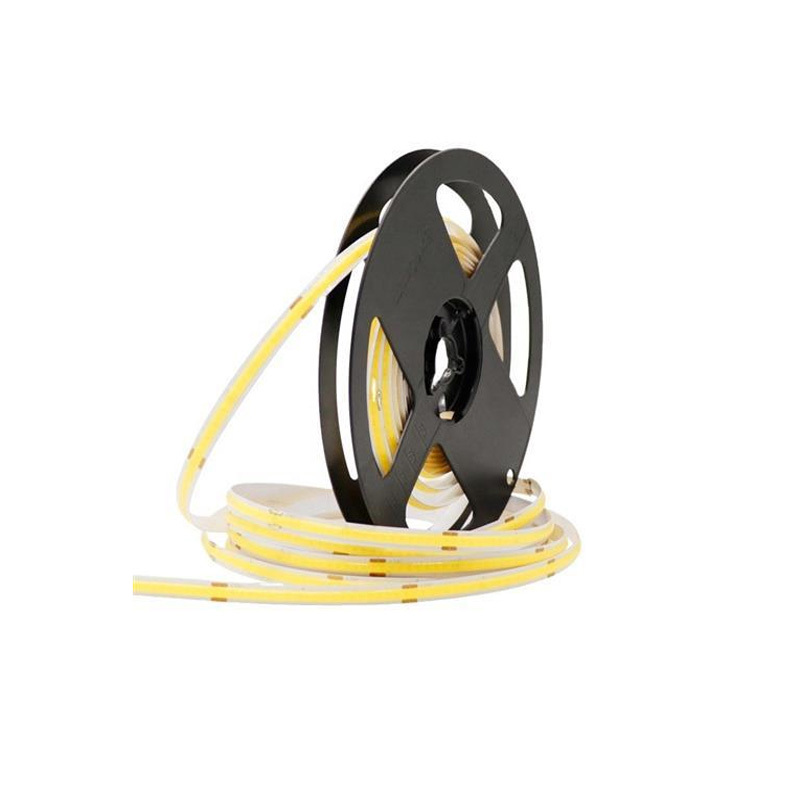 Hot Sale RGB COB LED Strip Lights 528 LEDs USB 24V 10MM IP20 Spotless Flex COB/FOB Strip Warm White