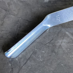 工業用DIY 10インチ両頭1/2インチ×5/8インチ炭素鋼凸型レンガジョインター仕上こてレンガ積み工具 - Product Image 5