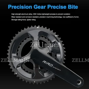 <span class=keywords><strong>Pédalier</strong></span> de vélo de route RIRO 110BCD 10/11S avec boîtier de <span class=keywords><strong>pédalier</strong></span> <span class=keywords><strong>34</strong></span>/50T, ultraléger, durable, manivelle 170mm, triple plateaux, pièce de vélo - Product Image 3