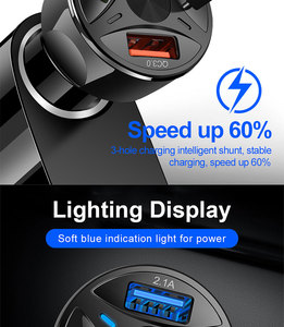 Di alta qualità 6A doppia porta <span class=keywords><strong>USB</strong></span> caricabatterie per auto QC3.0 ricarica rapida 30W potenza di uscita per <span class=keywords><strong>accendisigari</strong></span> <span class=keywords><strong>adattatore</strong></span> OTP OVP protezione - Product Image 4