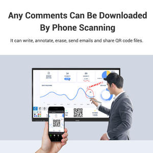 شاشة لمس رقمية تفاعلية ZDHQ بدقة 4K مقاس 65/75/86/98 بوصة تعمل بالأشعة تحت الحمراء لنظام ويندوز للفصول الدراسية والمؤتمرات - Product Image 6