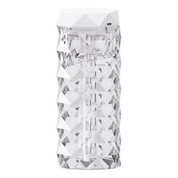 YINHI Mini Humidificateur Évaporatif en Verre RGB 7 Couleurs <0.5L, Veilleuse Aromathérapie, Minuteur, Protection Contre la Sécheresse, Type-C