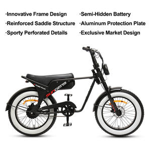 Vélo électrique à pneus larges TXED 48V 14.5AH avec batterie au lithium, 500W, vitesse unique, <span class=keywords><strong>motos</strong></span> électriques - Product Image 4