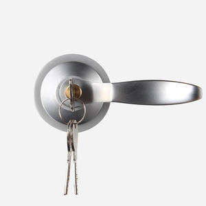 Poignée extérieure à levier Kaishengxi en alliage de zinc, poignée de porte coupe-feu, barre de verrouillage pour porte de passage - Product Image 4