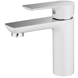 Robinet de lavabo monocommande de luxe en laiton brossé doré, à poser sur le comptoir, pour eau chaude et froide - Product Image 4