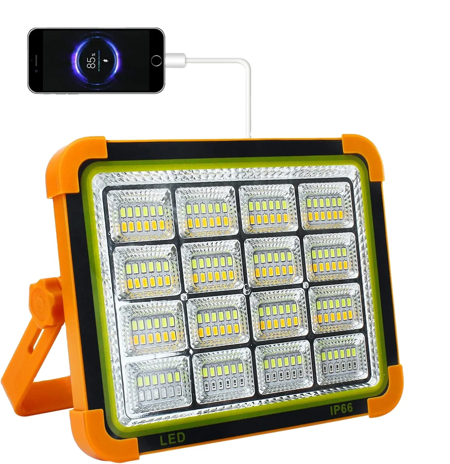 200w 300w 600w 800w portatile campeggio esterno illuminazione solare a LED con torcia elettrica ricaricabile LED luce di inondazione