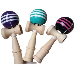 Juguete Kendama de Madera con Logotipo Personalizado de Fábrica, Mini Espada de Habilidad, Colorido, Desestresante, Educativo, Unisex - Product Image 1