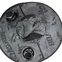 Sombrero de Pescador con Ventilador Solar para Hombre, Protección UV, para Montañismo, Trabajo Agrícola y Pesca, Estilo Veraniego