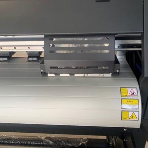 3,2 m de ancho de gran formato Banner vinilo pegatina Digital <span class=keywords><strong>Eco</strong></span> solvente impresora Plotter con I3200/xp600 impresoras de inyección de tinta 220V - Product Image 5