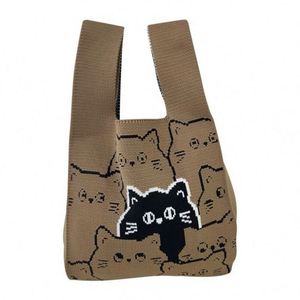 Nuevo Diseño Retro, Bolso de Mano Tejido Colorido, Bolso de Ganchillo, Bolso de Regalo para Mujer - Product Image 6