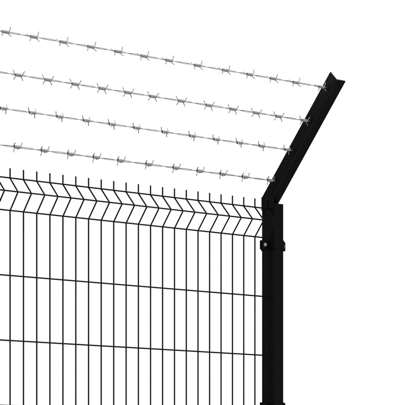 Airport Fence 3D Wire Mesh Fence Board Decorative Garden Fences