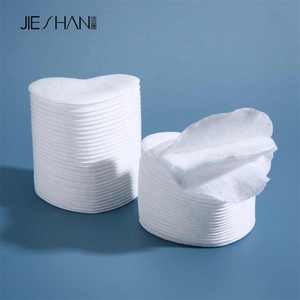 Hình Trái Tim Lint-Miễn Phí Mặt Miếng Bông Sơn Móng Tay Loại Bỏ Miếng Đệm OEM Dùng Một Lần Trang Điểm Miếng Lông Mi Keo Loại Bỏ Làm Sạch Khăn Lau - Product Image 3