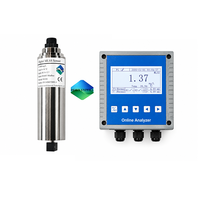 Capteur de solides en suspension pour mélange de liquides en ligne, capteur autonettoyant MLSS, capteur de mesure pour l'industrie des eaux usées