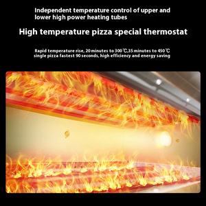 Four commercial multicouche à pain et à pizza électrique professionnel en ardoise volcanique 450 ℃ pour une utilisation en <span class=keywords><strong>boulangerie</strong></span> - Product Image 3