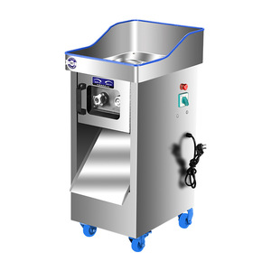 Divine Tiger <b>Commercial</b> Electric Meat Slicer Stainless Steel Automatic High Power <b>Shredder</b> - Product Image 1