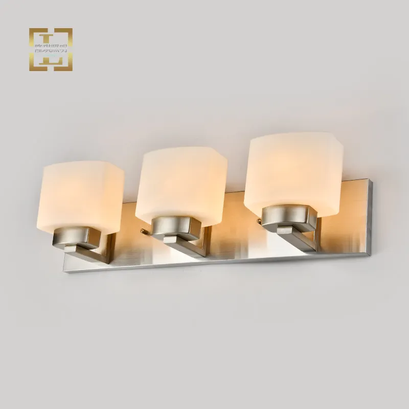 ETL rectangle verre chevet liseuse hôtel luxe créatif lumière décorative chambre LED appliques murales pour salon