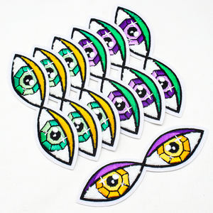 Nakış toptan özel şönil yama demir ucuz şönil mektup Patchs - Product Image 3