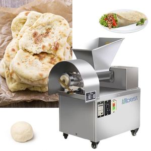 Divisor de masa automático de acero inoxidable AB y máquina cortadora de pan 550W de alta capacidad para productos de pita y granos - Product Image 1
