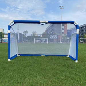 Fácil <span class=keywords><strong>de</strong></span> abrir amarillo y negro 5x3 pies plegable aleación <span class=keywords><strong>de</strong></span> aluminio portátil fútbol portería con <span class=keywords><strong>Red</strong></span> - Product Image 2