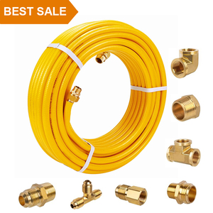 IFAN, venta al por mayor, Kit de conversión de propano de tuberí<span class=keywords><strong>a</strong></span> de <span class=keywords><strong>Gas</strong></span> <span class=keywords><strong>Natural</strong></span> <span class=keywords><strong>Flexible</strong></span> de 3/4 pulgadas, Kit de conector de manguera de <span class=keywords><strong>Gas</strong></span> <span class=keywords><strong>para</strong></span> parrilla <span class=keywords><strong>para</strong></span> estufa - Product Image 2