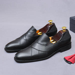 Zapatos formales de moda - Zapatos de boda de cuero genuino de lujo para hombre - Zapatos de vestir para oficina y fiesta al por mayor para hombre - Product Image 3